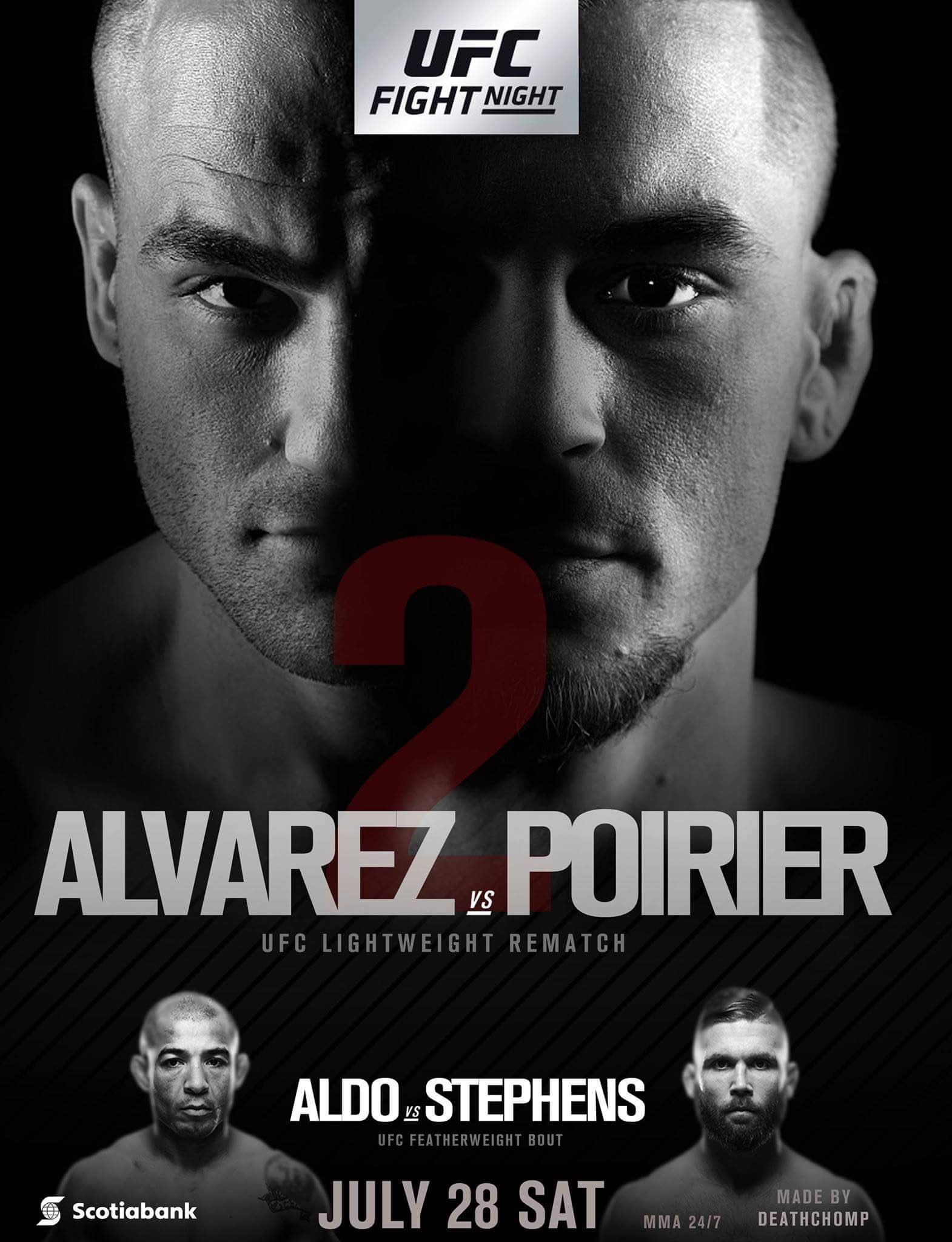 Poster/affiche UFC on Fox 30 - Calgary