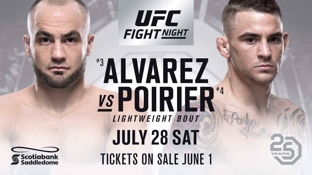 Poster/affiche UFC on Fox 30 - Calgary