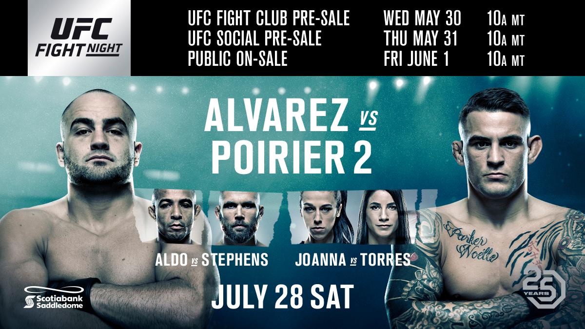 Poster/affiche UFC on Fox 30 - Calgary