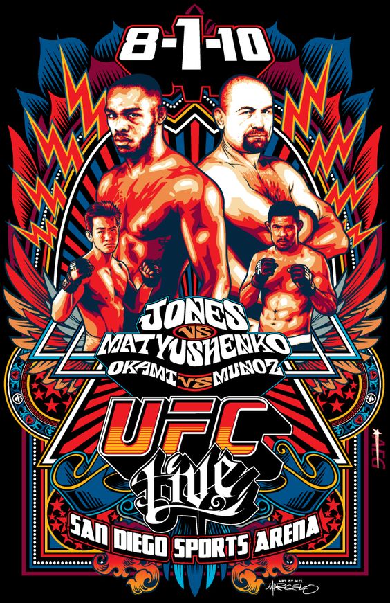 Poster/affiche UFC Live 2