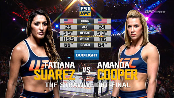 Tatiana Suarez contre Amanda Bobby Cooper