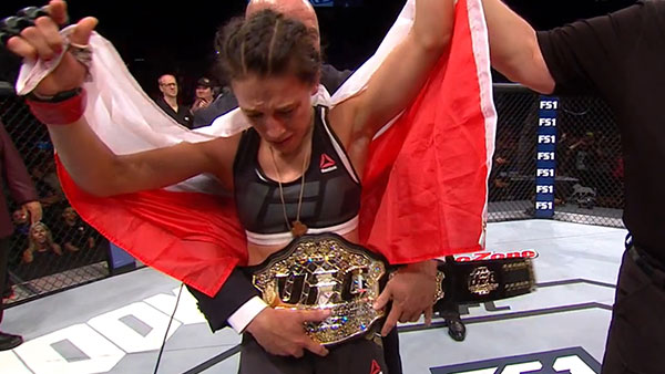 Joanna Jedrzejczyk contre Claudia Gadelha