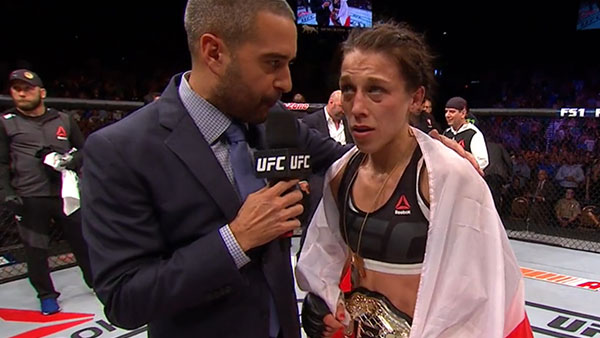 Joanna Jedrzejczyk contre Claudia Gadelha