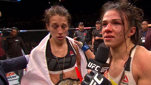 Joanna Jedrzejczyk contre Claudia Gadelha