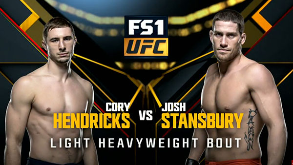 Cory Hendricks contre Josh Stansbury