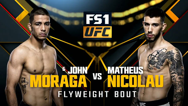 John Moraga contre Matheus Nicolau Pereira