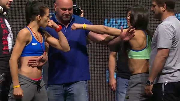 Joanna Jedrzejczyk contre Claudia Gadelha