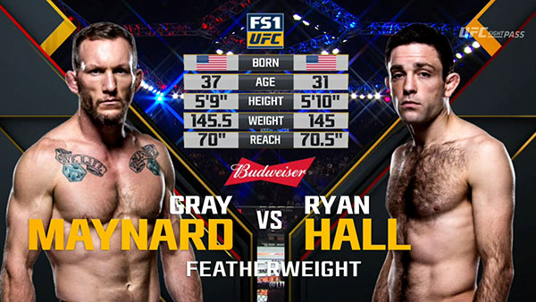 Gray Maynard contre Ryan Hall