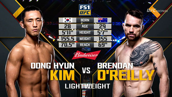 Dong Hyun Kim contre Brendan O'Reilly