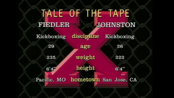 Brian Johnston contre Scott Fiedler