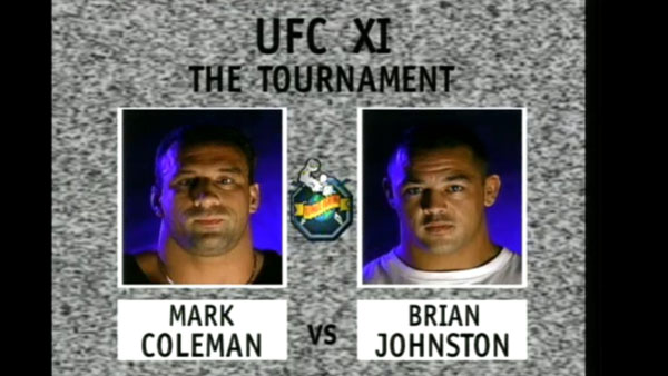 Mark Coleman contre Brian Johnston