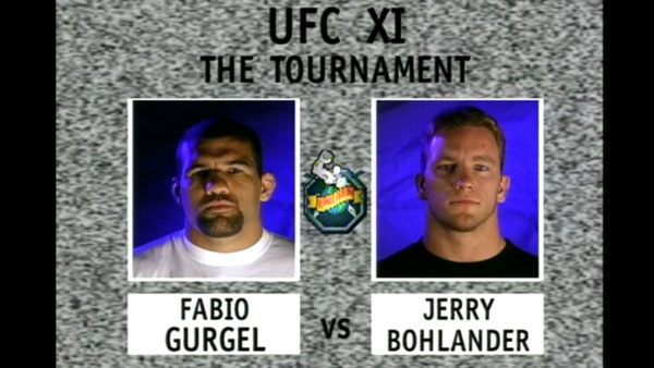 Jerry Bohlander contre Fabio Gurgel