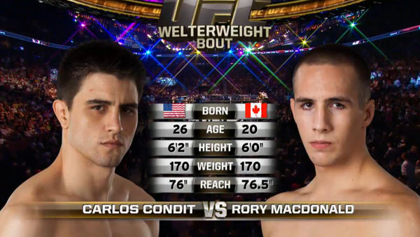 Carlos Condit contre Rory MacDonald
