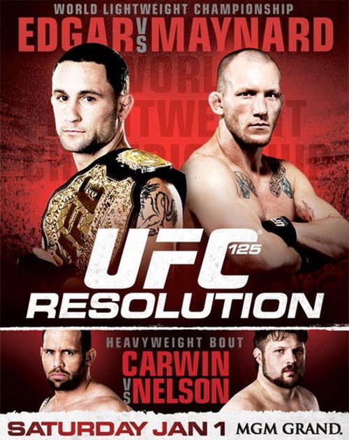 Poster/affiche UFC 125