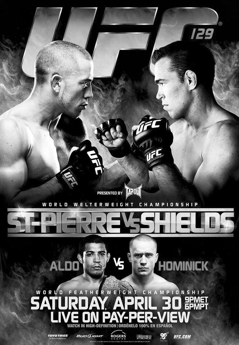 Poster/affiche UFC 129