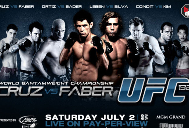 Poster/affiche UFC 132