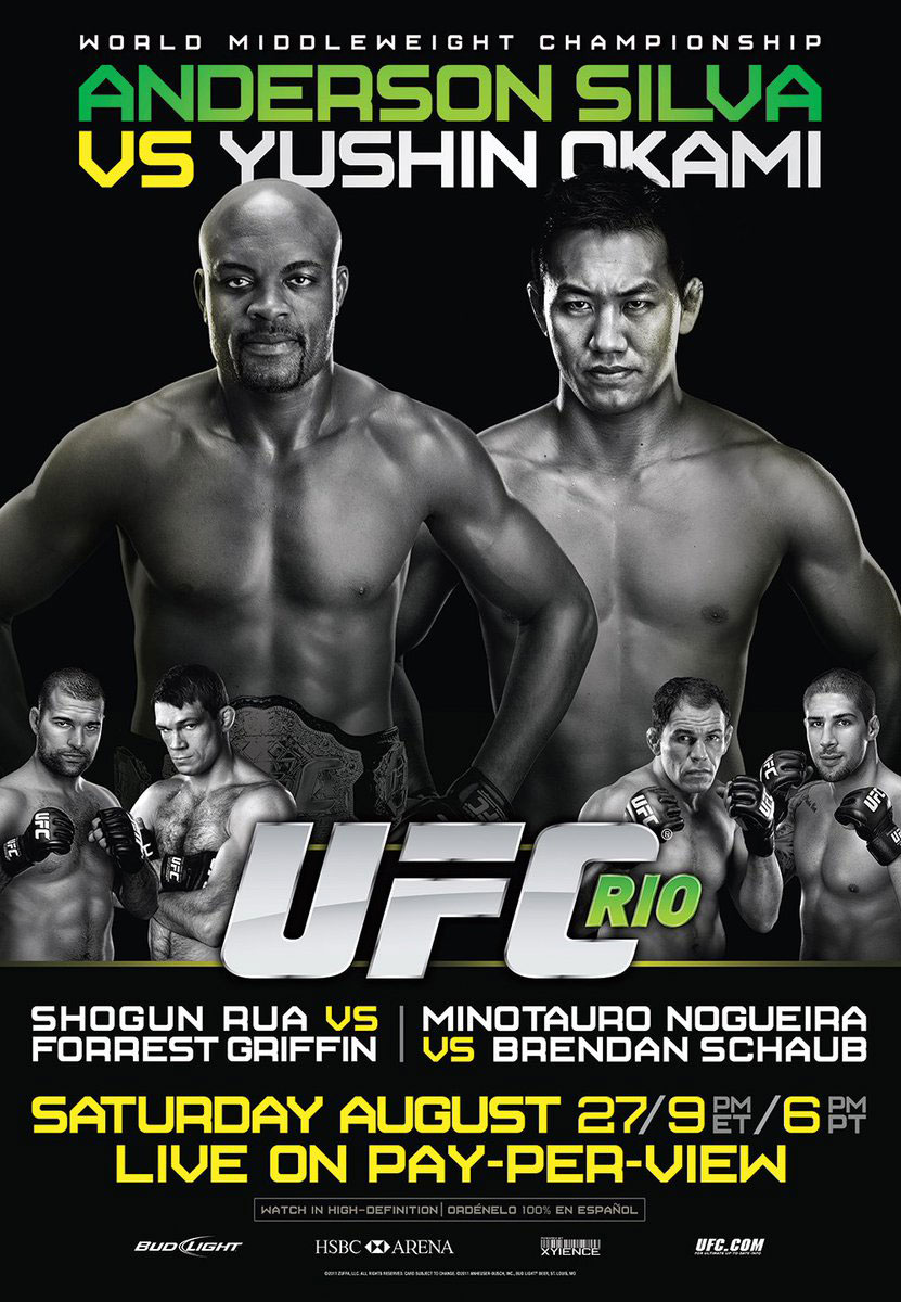 Poster/affiche UFC 134