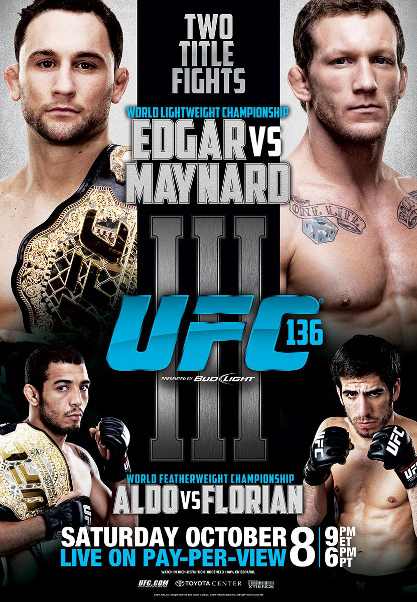 Poster/affiche UFC 136