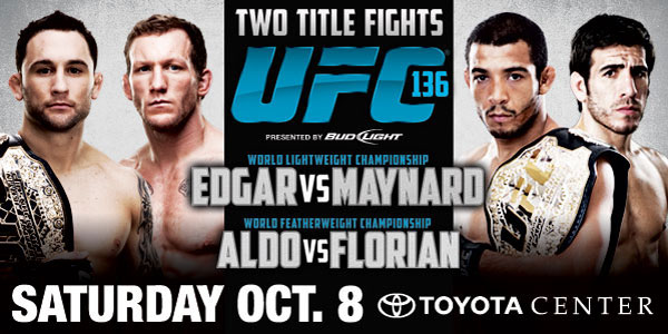 Poster/affiche UFC 136