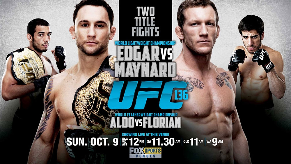Poster/affiche UFC 136