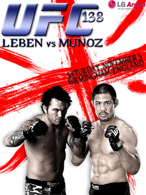 Poster/affiche UFC 138