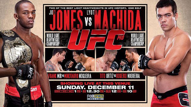 Poster/affiche UFC 140