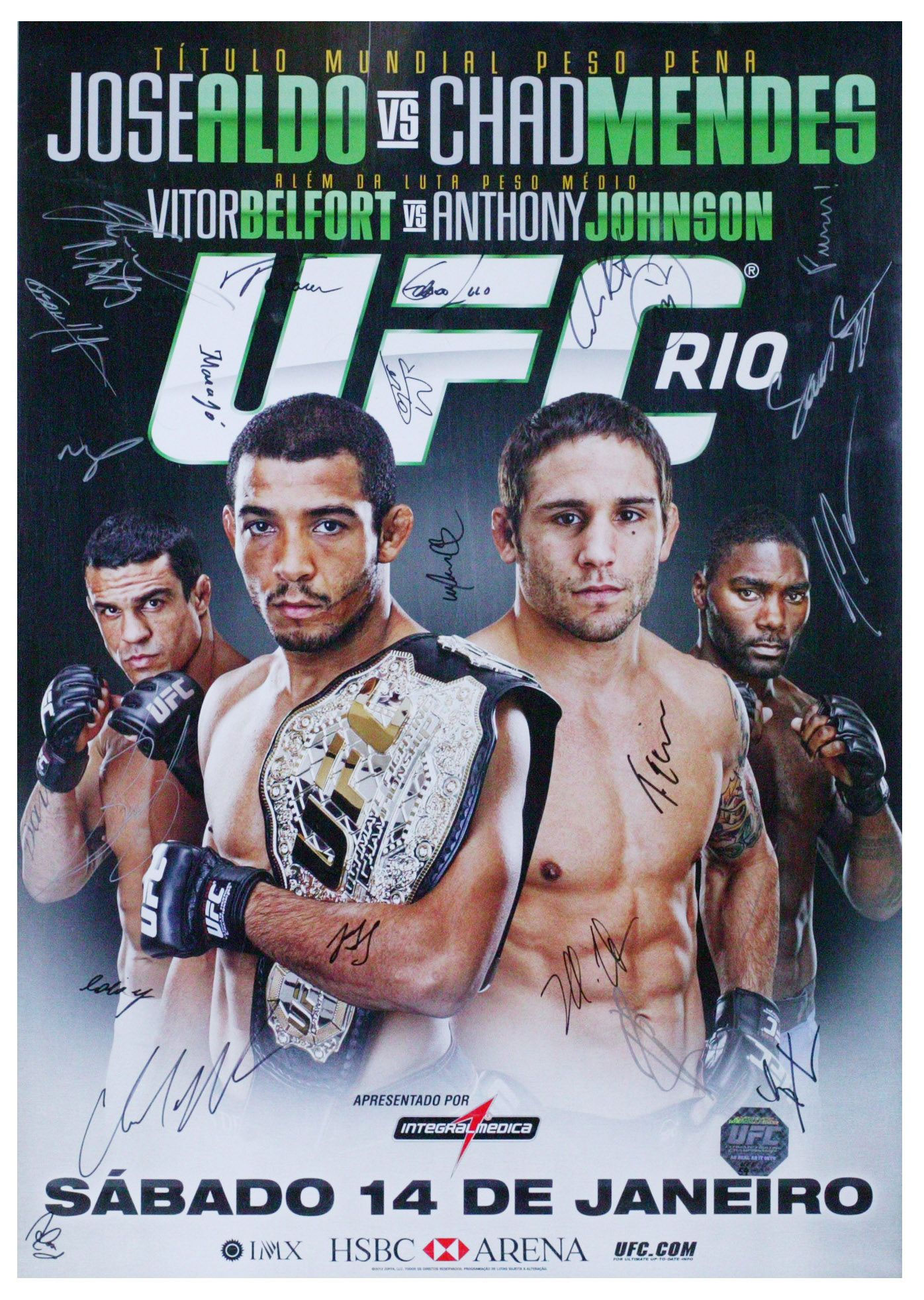 Poster/affiche UFC 142