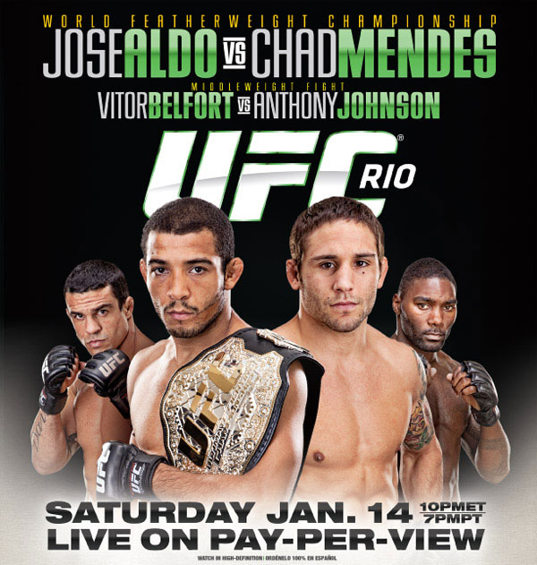 Poster/affiche UFC 142