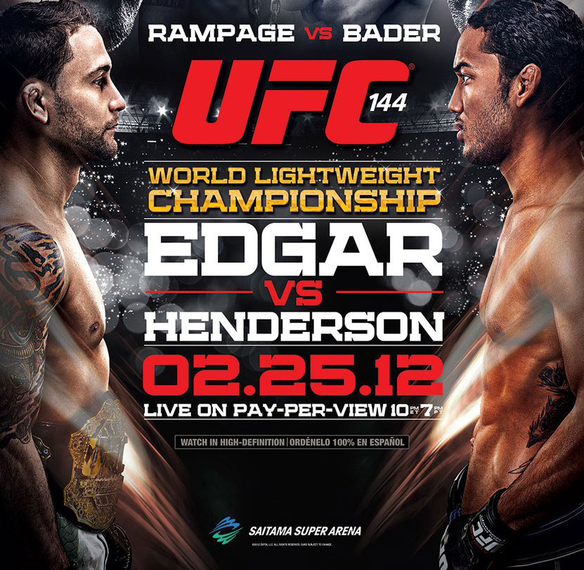 Poster/affiche UFC 144