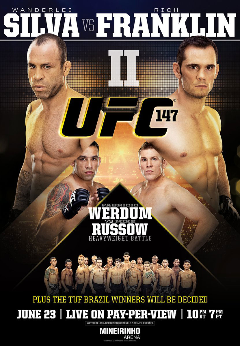 Poster/affiche UFC 147