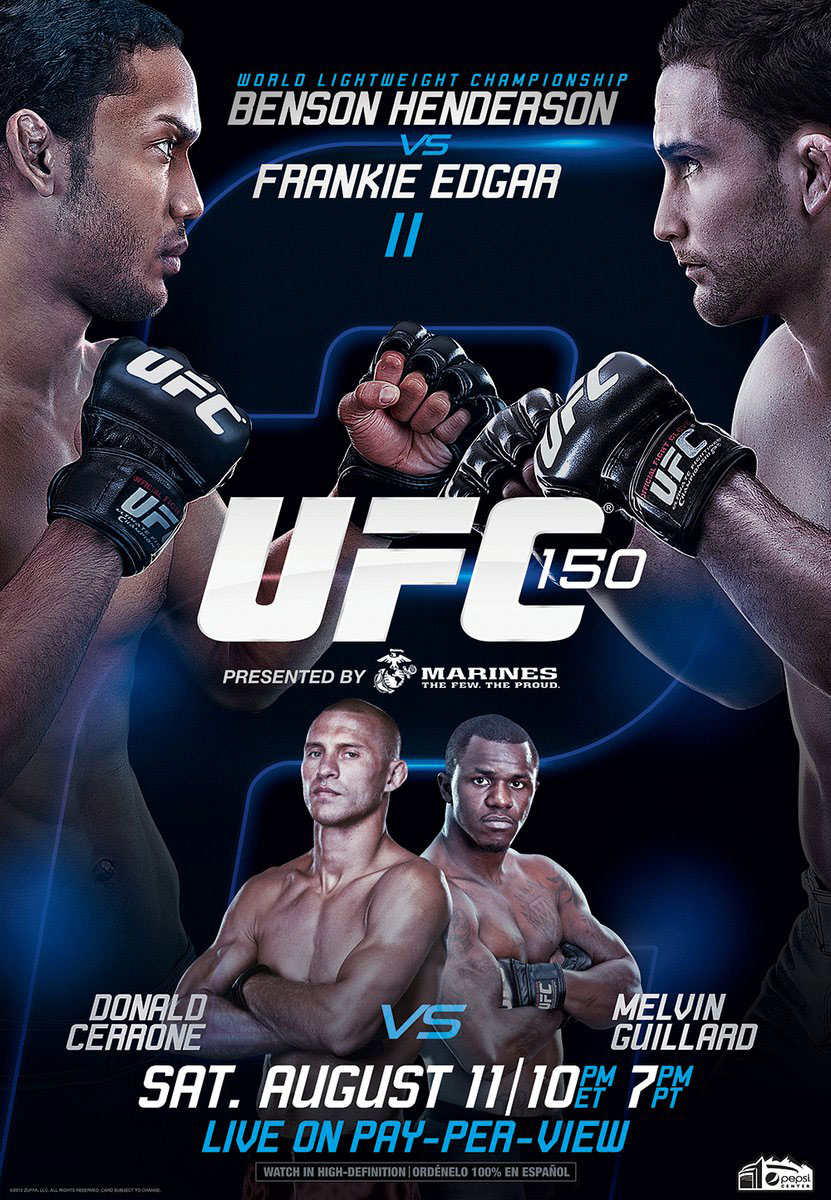 Poster/affiche UFC 150