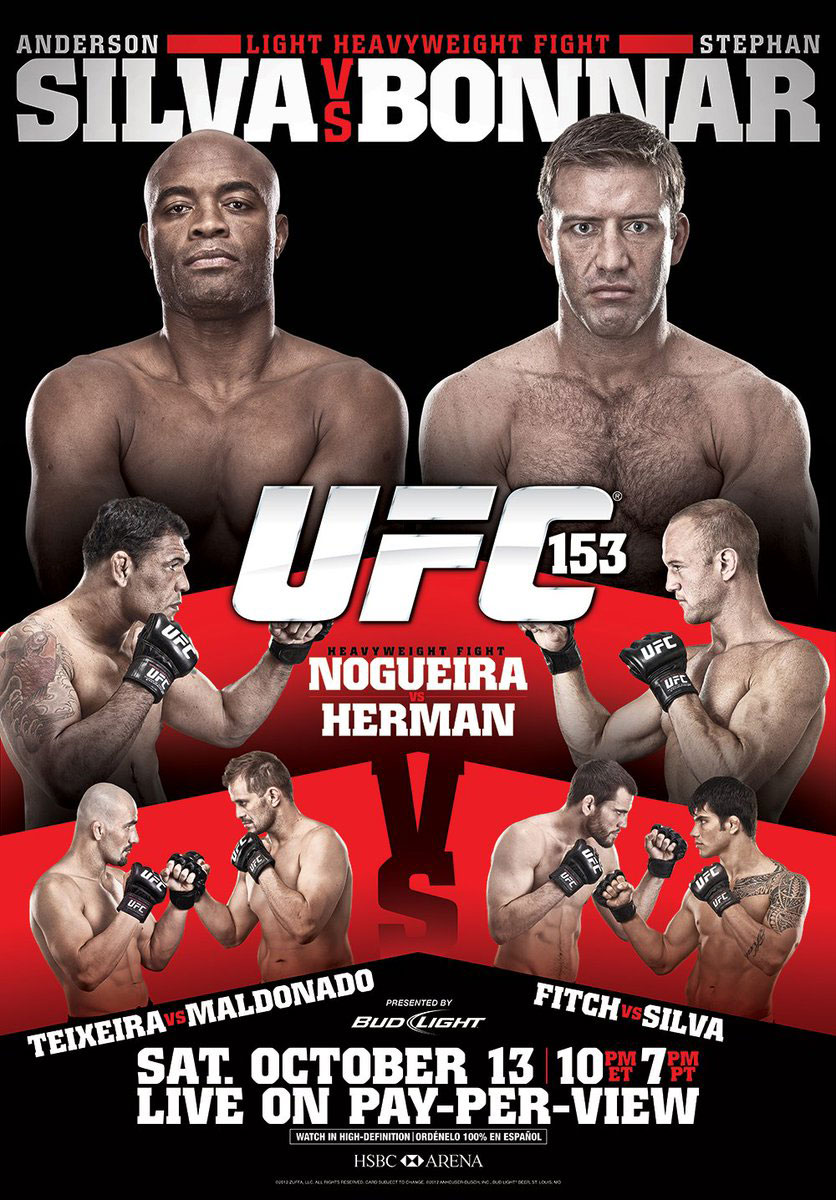 Poster/affiche UFC 153