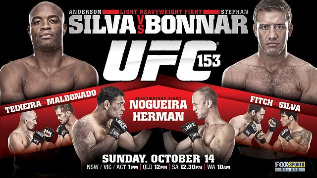 Poster/affiche UFC 153