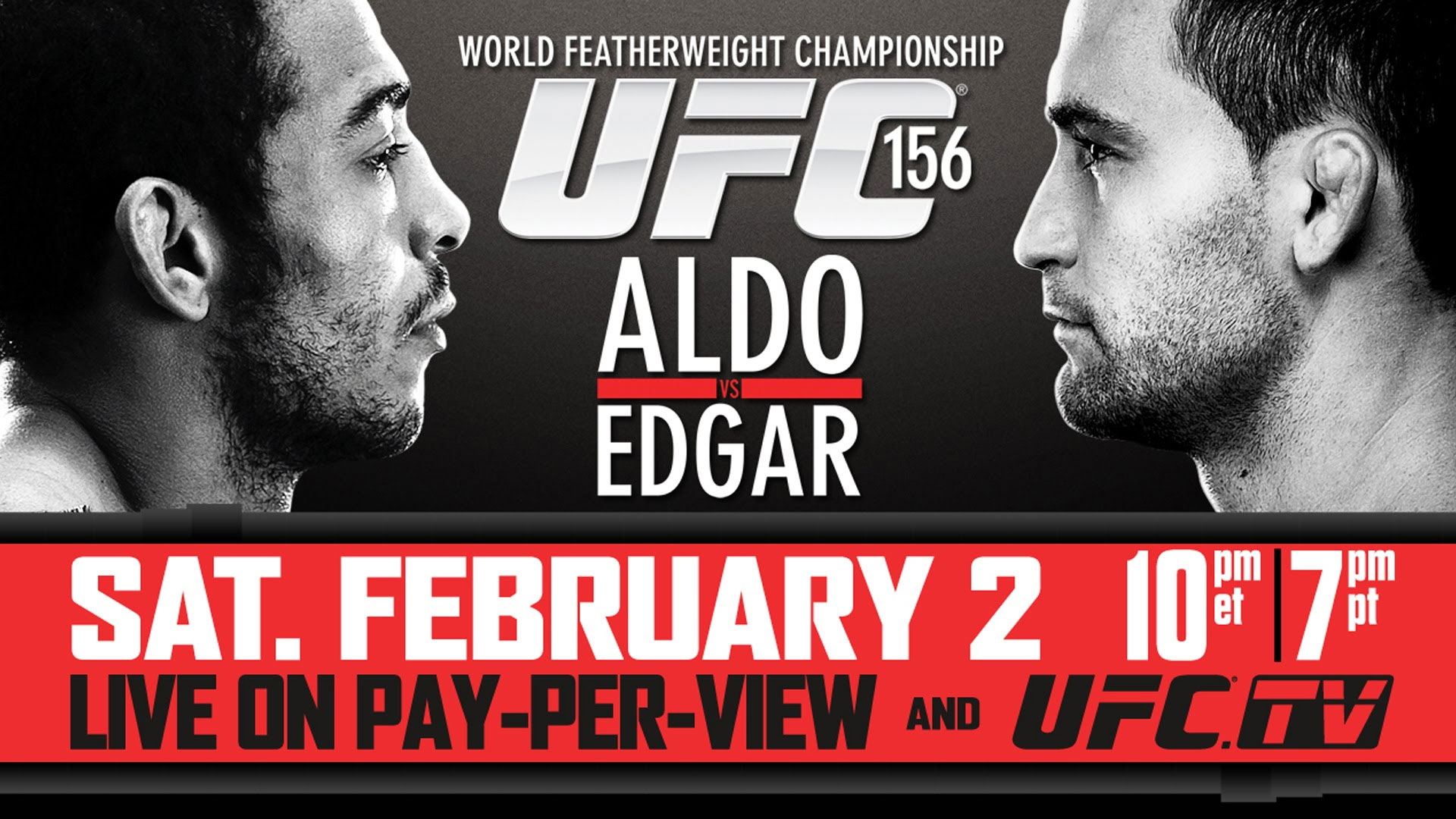 Poster/affiche UFC 156