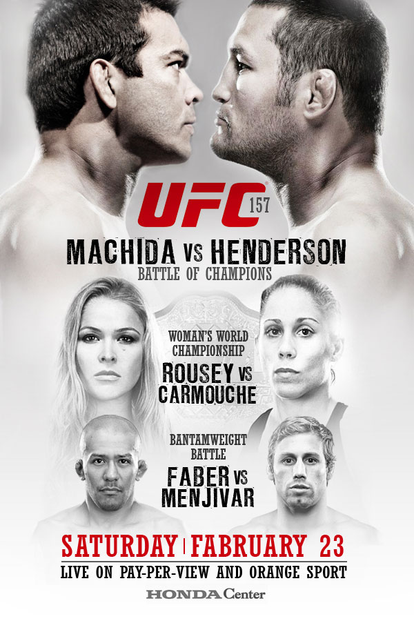 Poster/affiche UFC 157