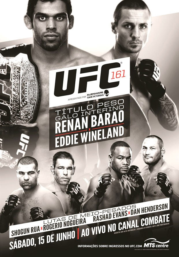 Poster/affiche UFC 161