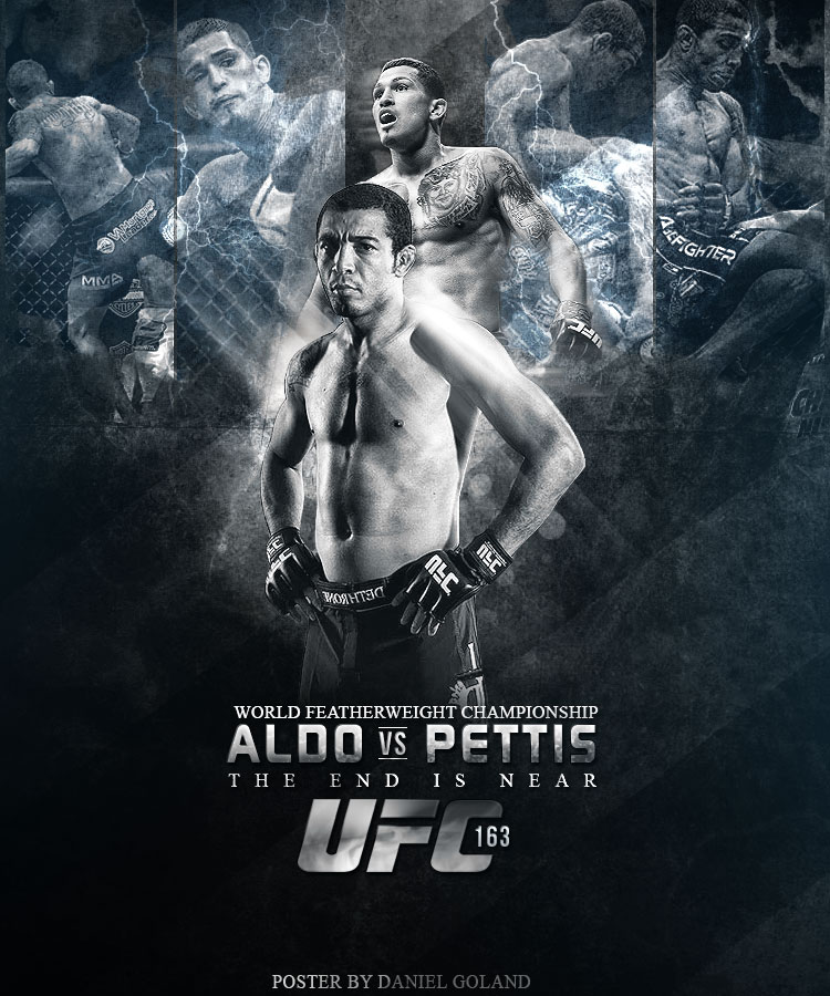 Poster/affiche UFC 163