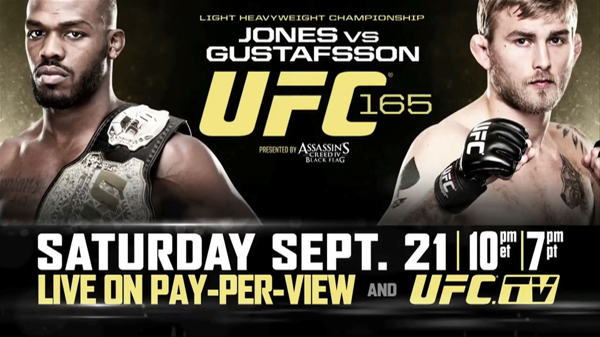 Poster/affiche UFC 165