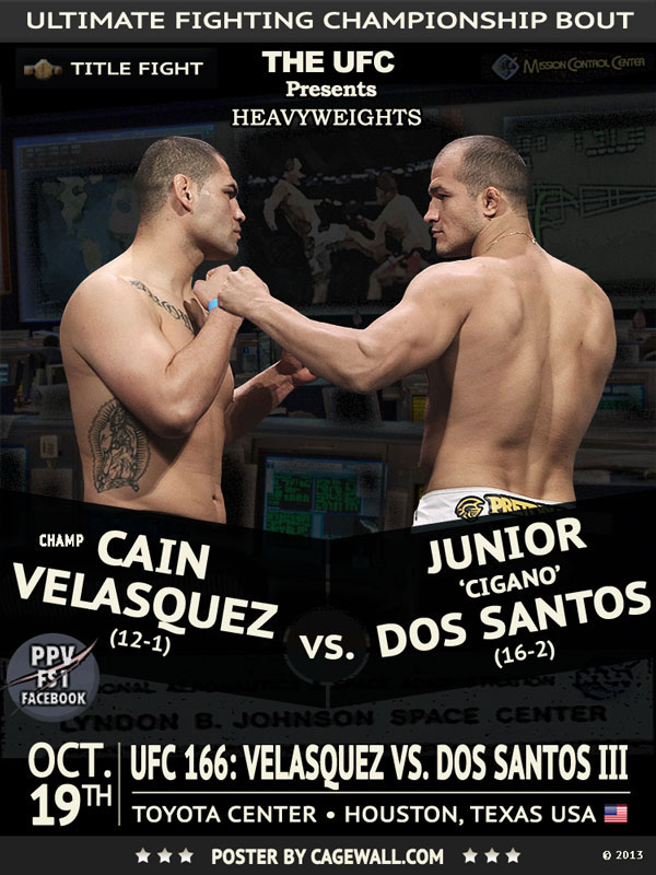 Poster/affiche UFC 166