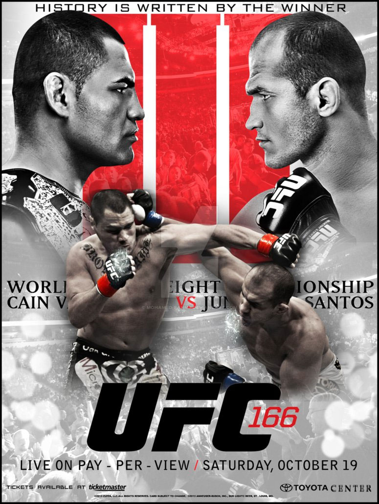 Poster/affiche UFC 166