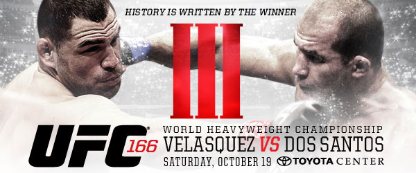 Poster/affiche UFC 166