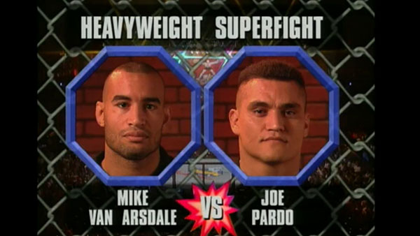 Mike Van Arsdale contre Joe Pardo