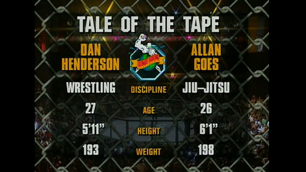 Dan Henderson contre Allan Goes