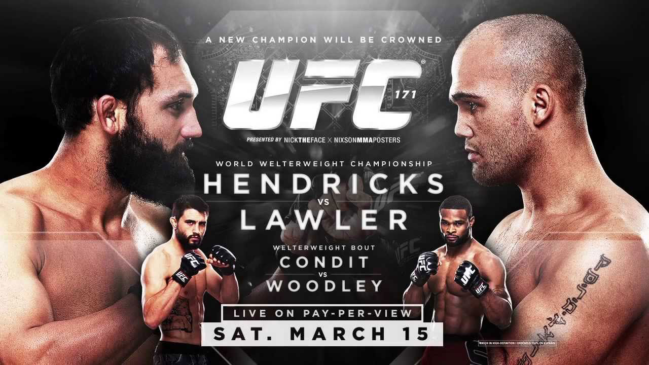 Poster/affiche UFC 171