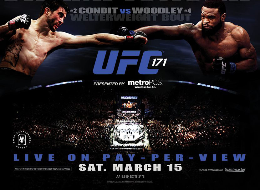 Poster/affiche UFC 171