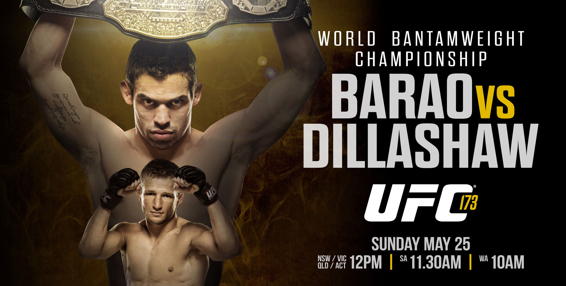 Poster/affiche UFC 173 - Vegas