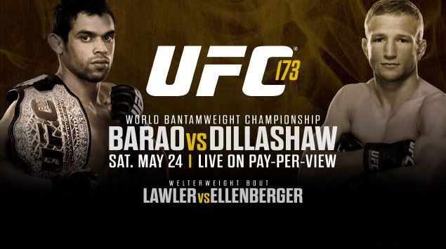 Poster/affiche UFC 173 - Vegas