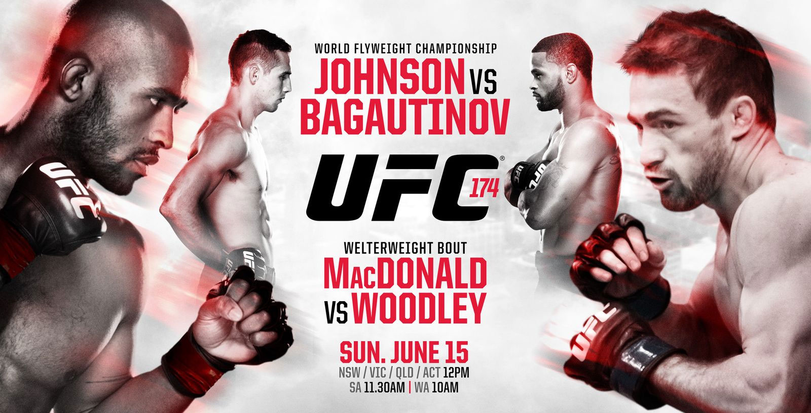 Poster/affiche UFC 174