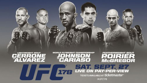 Poster/affiche UFC 178