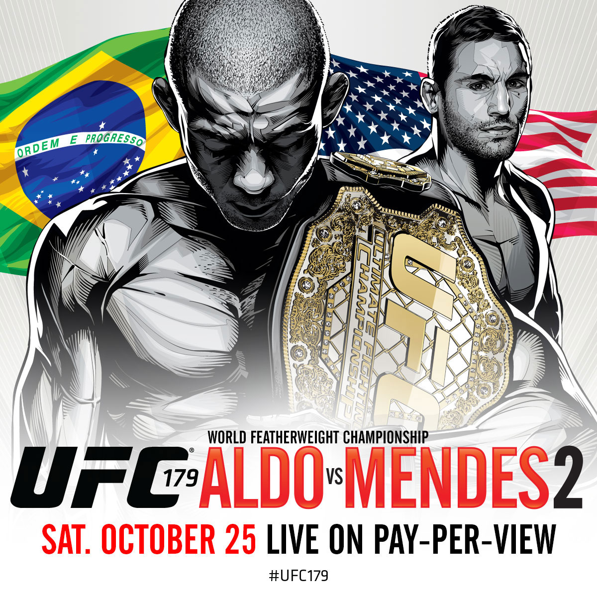 Poster/affiche UFC 179